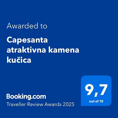 Capesanta Atraktivna Kamena Kucica Feriehus