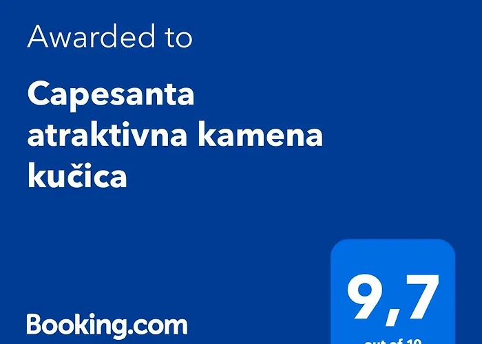 Capesanta Atraktivna Kamena Kucica Feriehus
